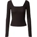 Urban Classics Rib Squared Neckline Langarmet T-skjorte