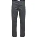 Selected New Miles Straight Fit Chinobukser