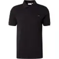 Calvin Klein Stretch Pique Slim Button Kortermet Poloskjorte
