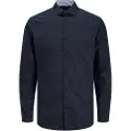 Jack & Jones Blaparker Detail Skjorte Med Lange Ermer