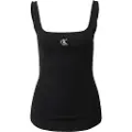 Calvin Klein Jeans J20j223192 Ermeløs T-skjorte