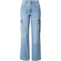 ONLY Riley Straight Cargo Pim875 Høytaljede Jeans
