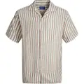 Jack & Jones Noto Stripe Resort Kortarmet Skjorte