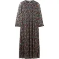 Tom Tailor 1038715 Printed Mesh Pleats Kjole