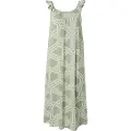 Vero Moda Easy Joy Frill Ermeløs Lang Kjole