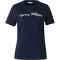 Tommy Hilfiger Regular Script Kortarmet T-skjorte