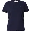 Tommy Hilfiger 1985 Reg Mini Corp Logo Kortarmet T-skjorte
