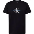 Calvin Klein Jeans Distressed Monologo Kortarmet T-skjorte