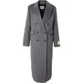 Scotch & Soda Double Breasted Tailored Wool Blend Frakk