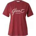 Gant Reg Script Kortarmet T-skjorte