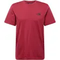 The North Face Simple Dome T-skjorte rød