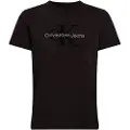 Calvin Klein Jeans Chenille Monologo Regular Kortarmet T-skjorte