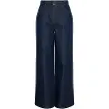 Pieces Selma Wide Leg Høytaljede Jeans