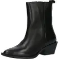 Steve madden for woman. SM11003317 Xylena Leather Ankle Boots black (36), 3 to 5 cm, Zip, Casual