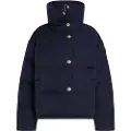 Tommy Hilfiger for woman. WW0WW43158 Oversize jacket with navy down filling (M/L), Casual, Polyamide, Recycled nylon