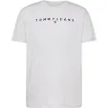 Tommy Hilfiger Reg Linear Logo Kortarmet T-skjorte