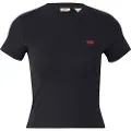 Levi's for woman. A7419-0014 Essential Sporty T-shirt black (XS), Casual, Cotton, Short sleeve