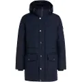 Tommy Hilfiger for man. MW0MW36593 Quilted navy utility style parka (M), Casual, Nylon