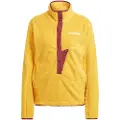 Adidas Organiser Xploric High-pile-fleece Pullover Fleecejakke Med Full Glidelås