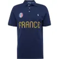 Ralph Lauren for man. 710944667001 Classic Fit Polo France blue (M), Casual, Cotton, Short sleeve