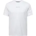 Michael Kors for man. CT4524E1V2 T-shirt with white stripes and logo (L), Casual, Cotton, Short sleeve