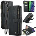 CASEME iPhone 16 Plus Caseme C30 Multifunksjonell Lommebok-deksel - Svart