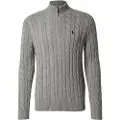 Ralph Lauren for man. 710810841002 Cotton jersey in grey ecru knitted jersey (XL), Casual