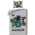 Halantex Minecraft Version 3 140 X 200 Cm/70 X 90 Cm Dynetrekk