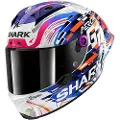 Shark Aeron-gp Replica Zarco Gp De France Fullface-hjelm