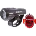 Sigma sykkellyssett AURA 45 / Nugget Set LED batteridrevet sort (17460)