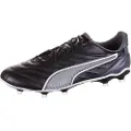 Puma KING PRO FG/AG Football Boots Unisex, Shoes, Black/White/Cool Dark Gray, 46