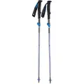 Black Diamond Distance FLZ, Unisex, Sammenleggbare, Turgåing, Stiløping, I-type grep, Skum, 115 cm