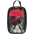 Dunlop Flux Premium 2 Player 2 Bats+3 Balls+1 Bag Bordtennissett