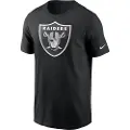 Nike Nfl Las Vegas Raiders Logo Essential Kortarmet T-skjorte