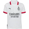 Puma Ac Milan 24/25 Borte Junior T-skjorte Med Korte Ermer