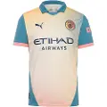 Puma Manchester City Fc Replica Kortarmet T-skjorte