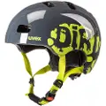 Uvex kid 3, Sykkelhjelm, Junior, Dirtbike Grey-Lime
