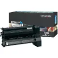 Lexmark Tonerkassett cyan, 10.000 sider, høy kapasitet, return