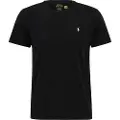 Ralph Lauren for man. 714844756001 Crew Sleep T-shirt black (XL), Casual, Cotton, Short sleeve