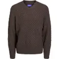 Jack & Jones Cosy Cable V-hals Genser