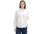 Tom Tailor Dot Structure Langermet Bluse