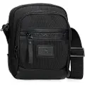 Pepe Jeans for man. 7055342 Blackmore 2c shoulder bag black (OSFA), Casual, Polyester