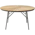 Cinas CinasBord Ellen, diameter 130cmGråSpisebordFra Homeroom