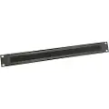 Adam hall 19 Steel Rack Panel with Brush Strip 1U