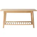 Cinas CinasEntrebenk Noble med skohylle 90x35 cmNaturBenkerFra Homeroom
