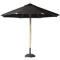 Cinas CinasParasoll Pomino diameter 3,3 m olefinSvartParasollerFra Homeroom