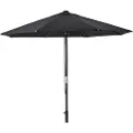 Cinas CinasParasoll Capri/Nero, diameter 3m stang polyesterSvartParasollerFra Homeroom