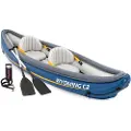 Intex Oppblåsbar Kano For 2 Personer Wyoming C2 Med årer 307x89x53 Cm