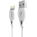 Dudao USB-kabel USB til Lightning 2,4A 1 m - hvit
