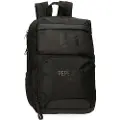 Pepe Jeans unisex. 7062041 Computer backpack 13,3" Bromley Black (OSFA), Casual, Polyester